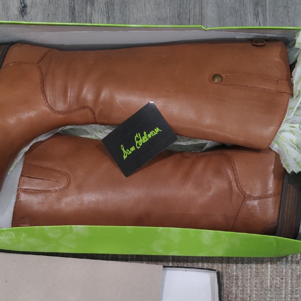 NEW Sam Edelman Penny Boots 10 Wide - Picture 2 of 3